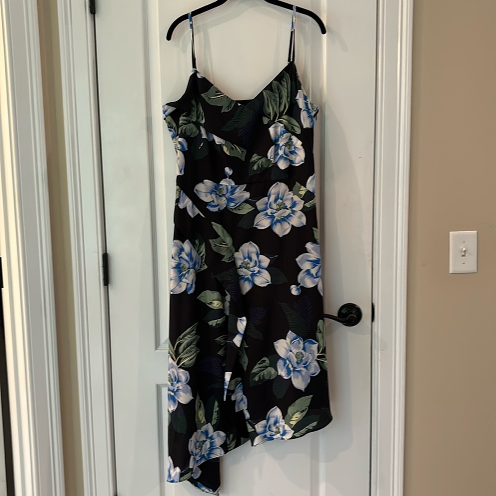 Banana Republic Side Zip Asymmetrical Dress